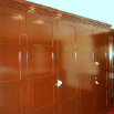 panelled closet